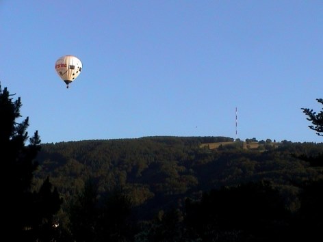 Blick auf dem Kreuzberg